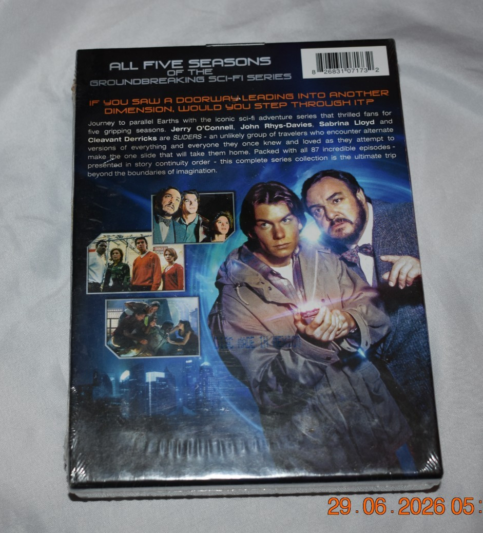 Sliders: the Complete Series (DVD) 15- Disc Set, NEW & SEALED