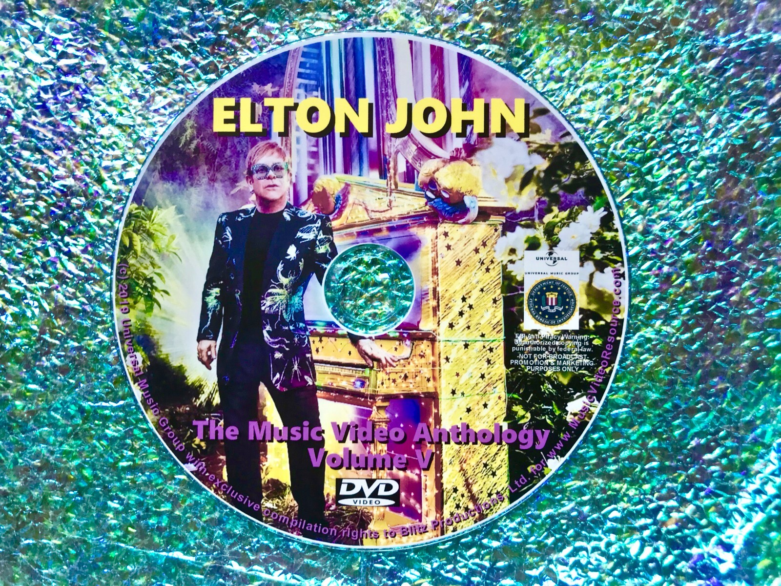 ELTON JOHN The Music Video Anthology 1969 to 2021 7 DVD Set 189 MUSIC VIDEOS