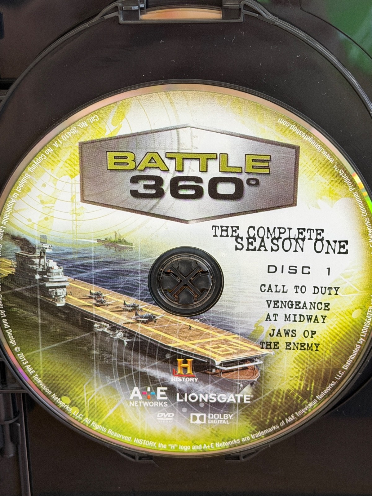 BATTLE 360 : World War II Battles – Complete Season One (4 DVD Set) – Military