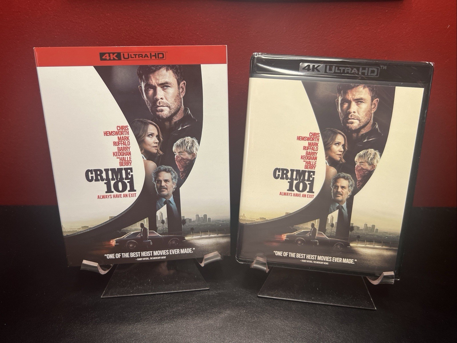 Crime 101 (4K UHD Blu-ray+****NEAR MINT****Slipcover) Factory Sealed