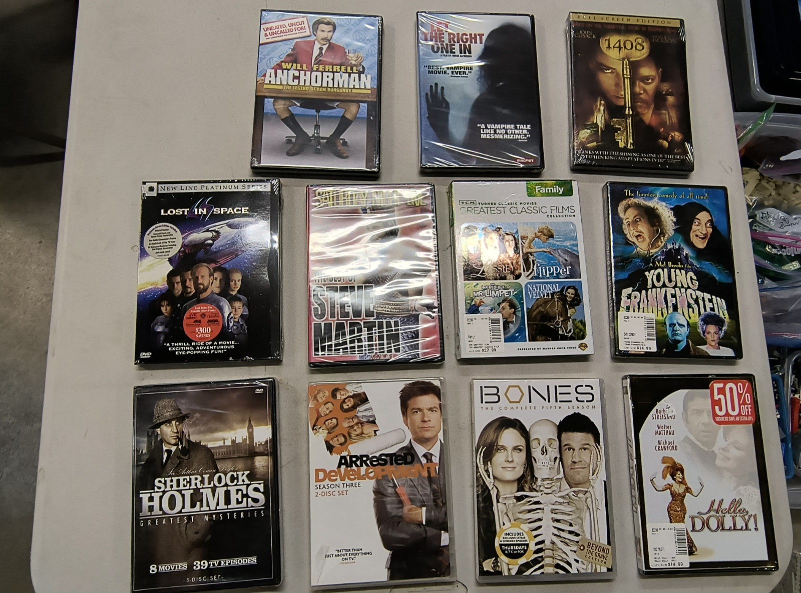 LOT OF 11 DVDS & Box Sets NEW & FACTORY SEALED Movie Bulk Wholesale Lot