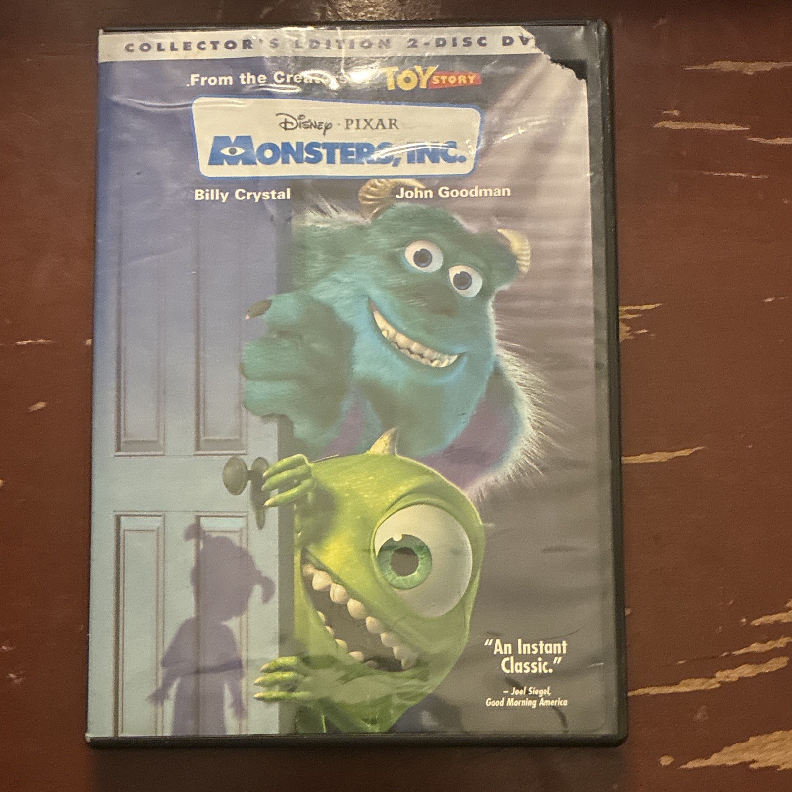 Disney Pixar Monsters, Inc. DVD G Collector’s Ed 2-Disc NTSC 93 min Widescreen