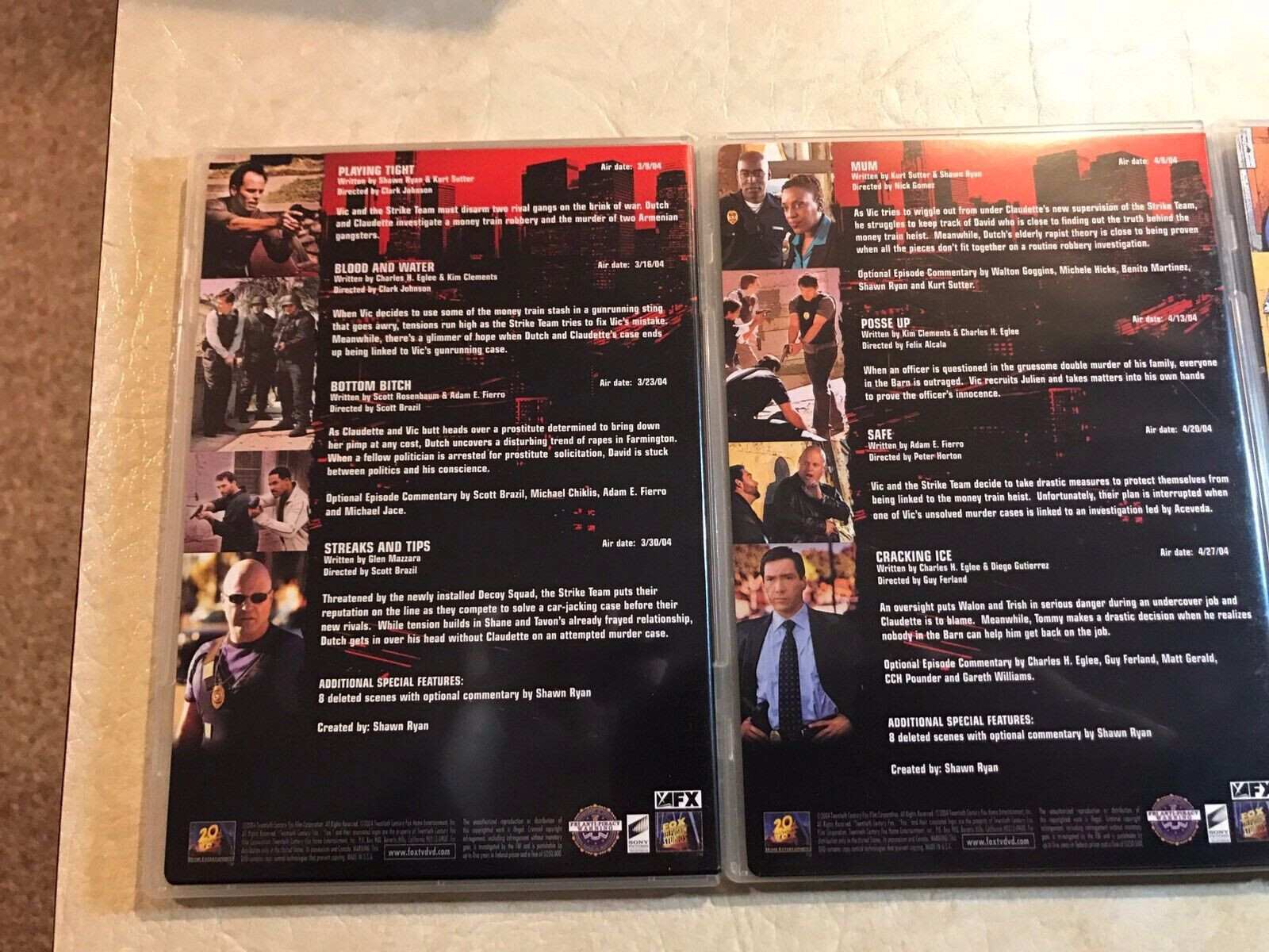 The Shield – The Complete Third Season – DVD – GOOD$