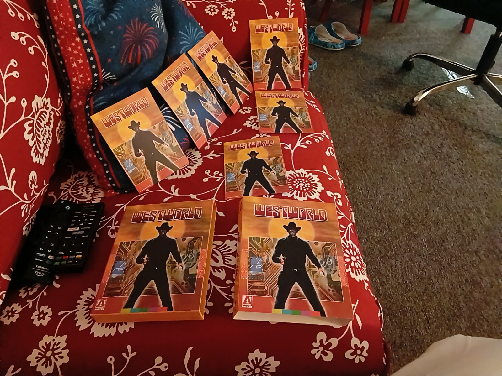 Westworld Slipcovers and Artcards