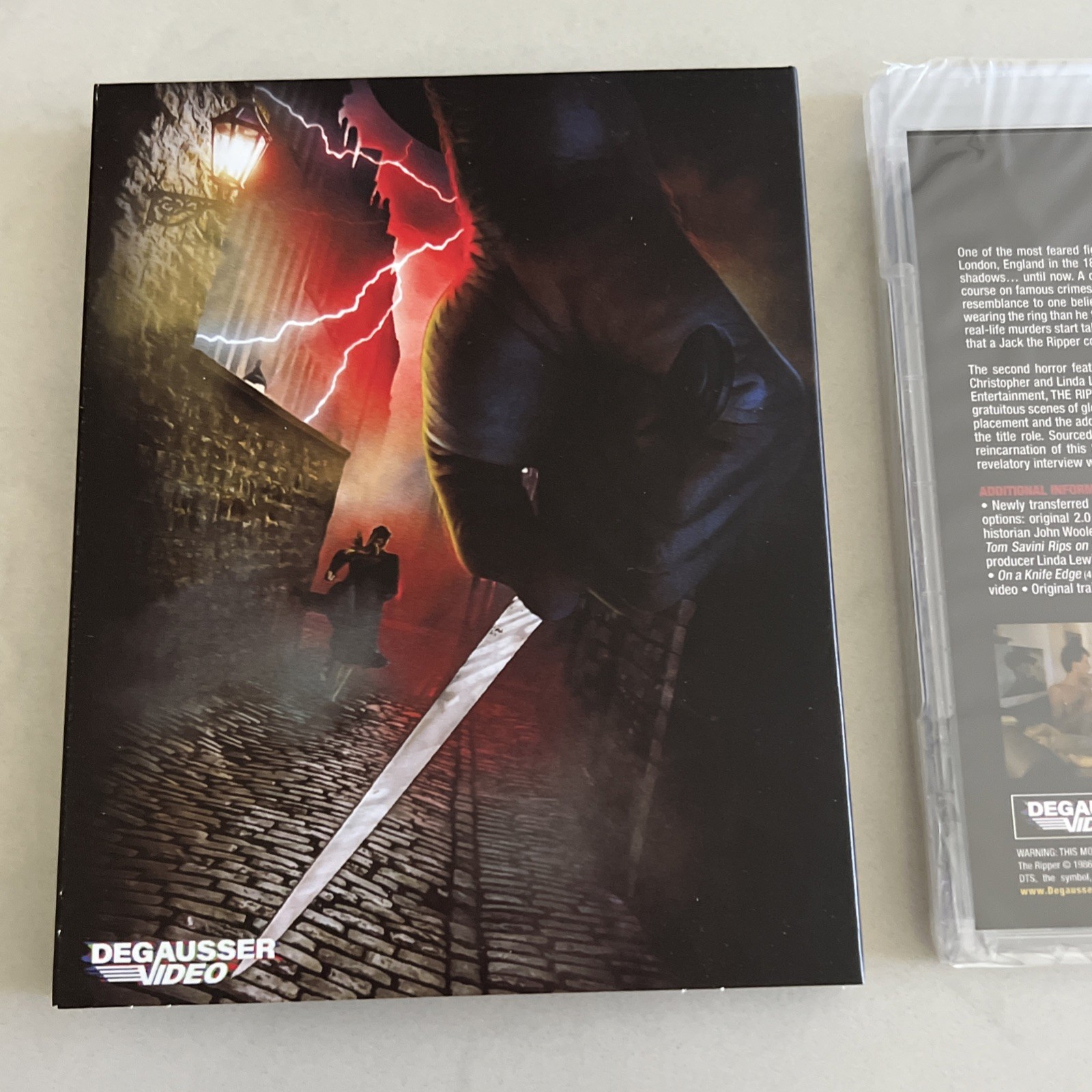 The Ripper (Limited Edition Blu-ray w/Slipcover, 1985) BRAND NEW
