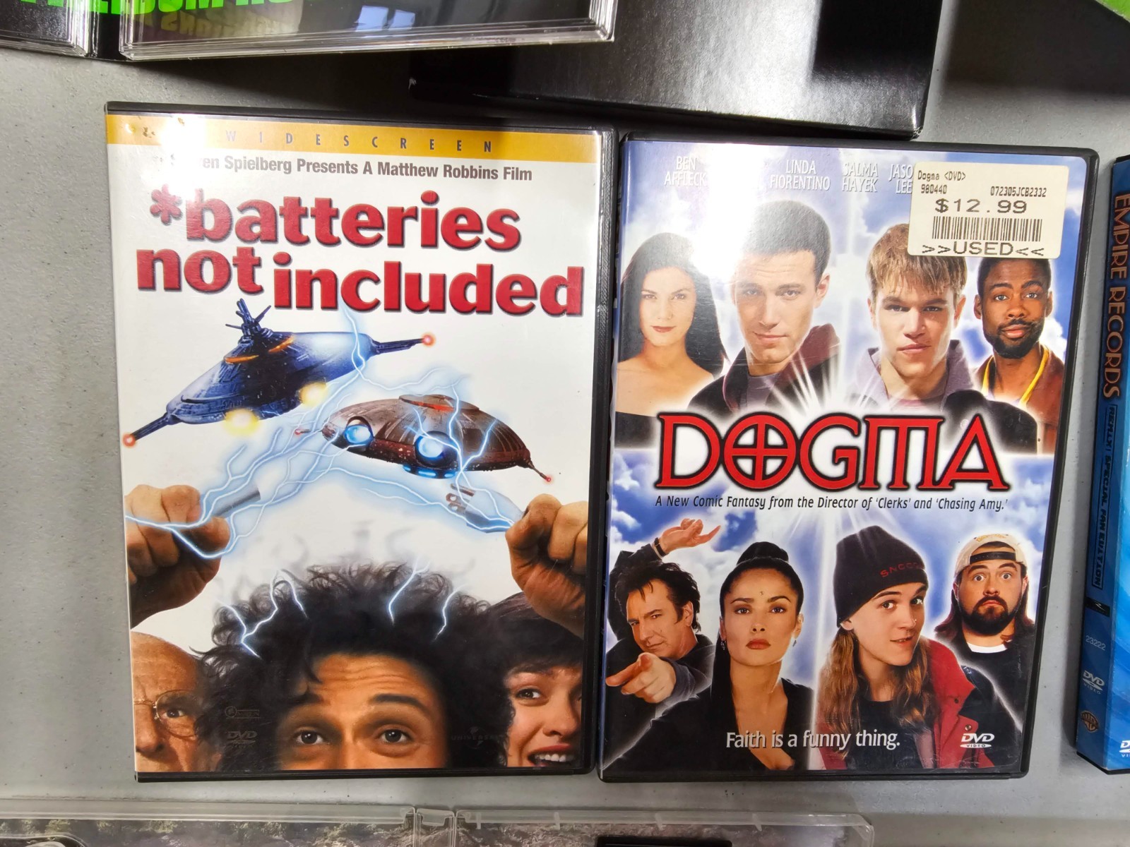Anime DVD Lot Reboot Robot Chicken Vikings Dogma Batterys not incl Empire Record