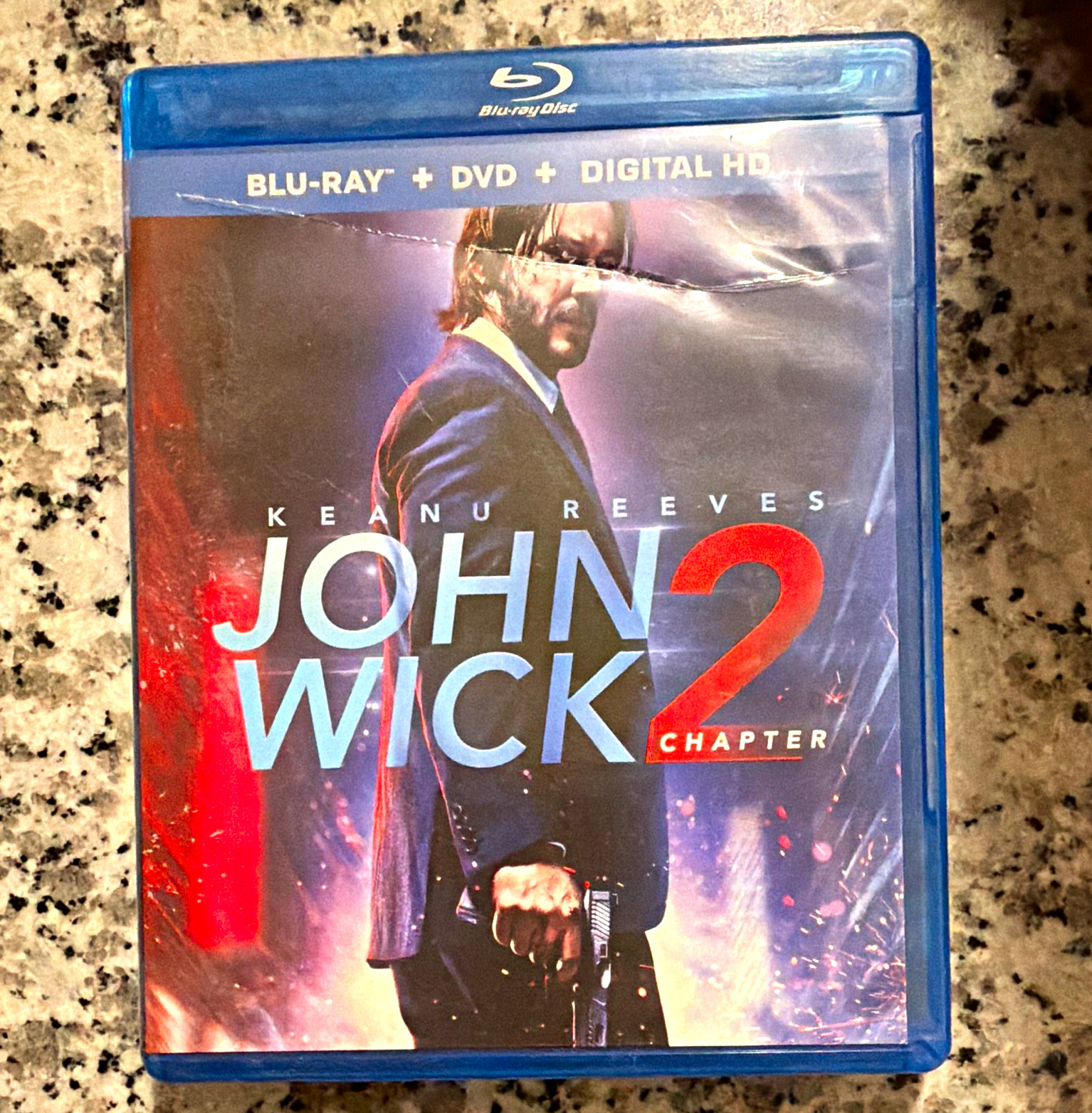 John Wick Chapter 2 Blu-ray Movie John Wick Franchise Keanu Reeves