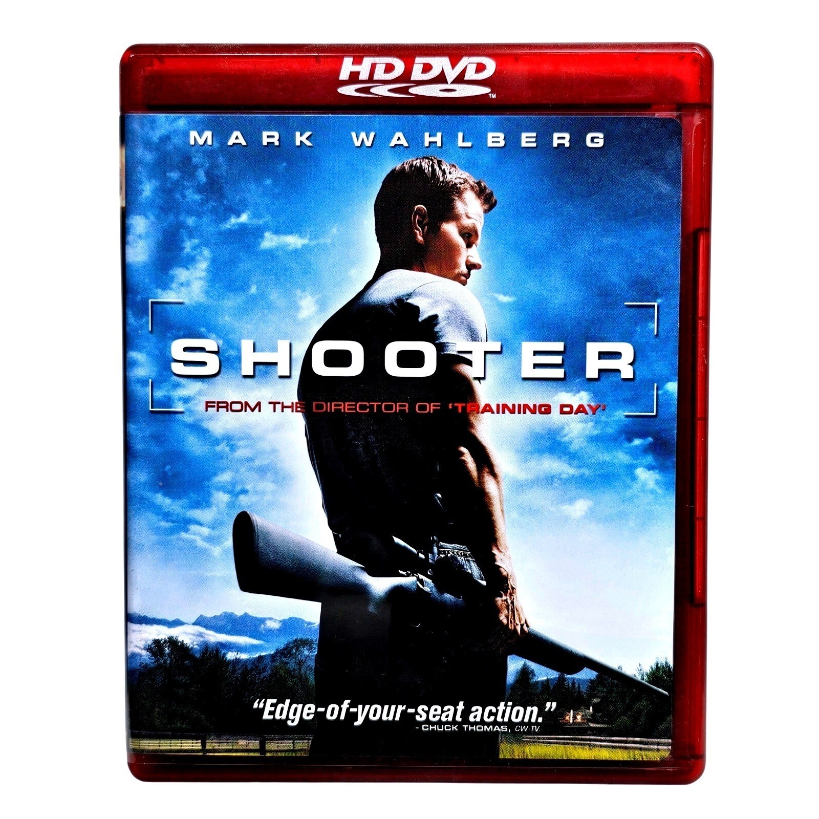 Shooter Mark Wahlberg HD DVD Special Edition Movie Antoine Fuqua Action Sniper