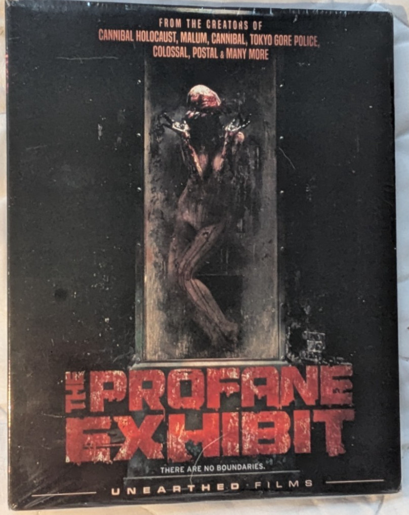 The Profane Exhibit Blu-ray Marian Dora Unearthed World Horror Anthology NEW R0