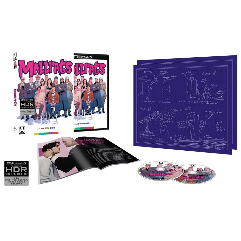 Mallrats Limited Edition 4K Ultra HD Kevin Smith, Jason Lee, ARROW VIDEO! NEW!