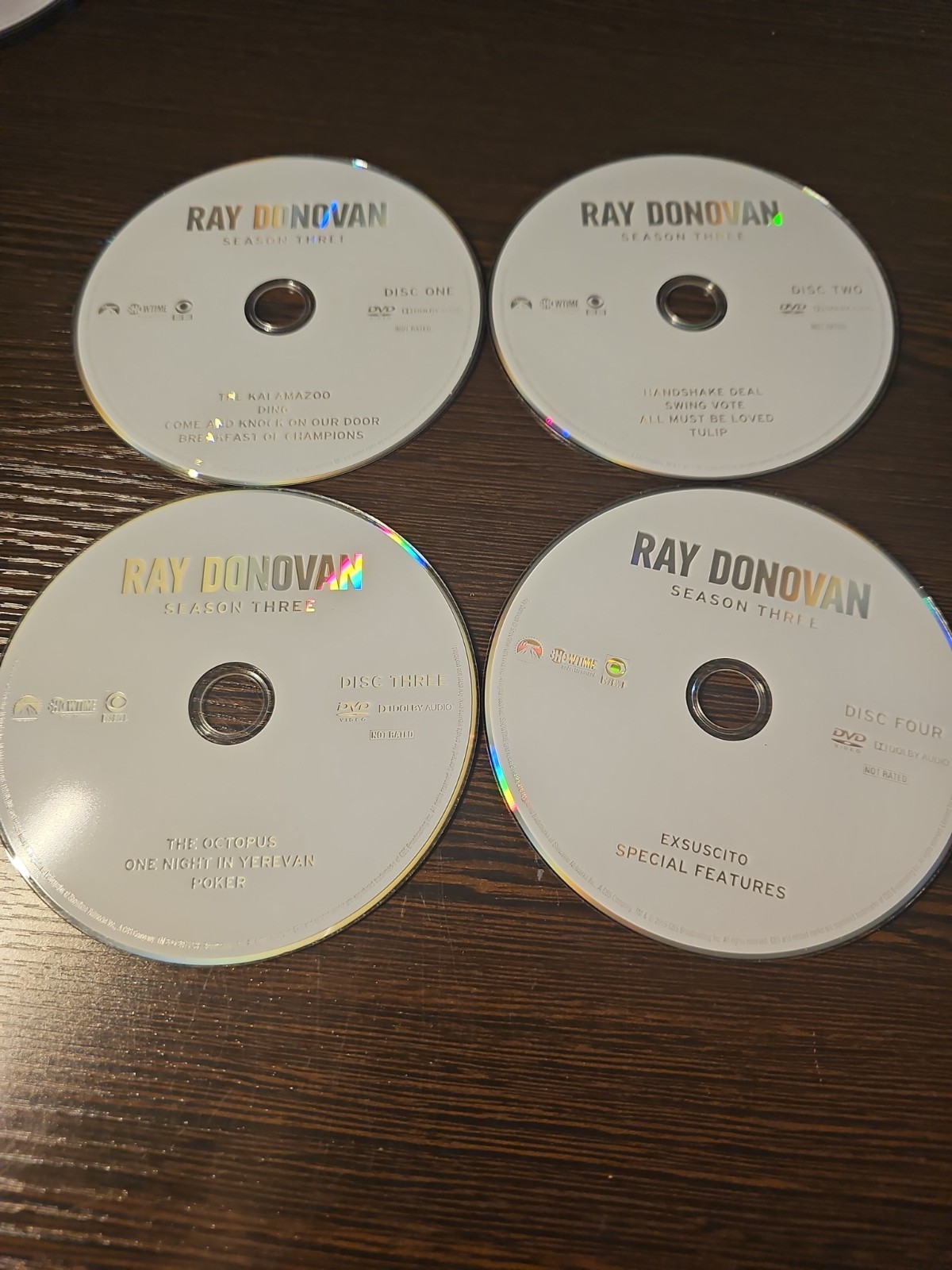 Ray Donovan: The Complete Series, DVD 29 Discs 7 Seasons Plus The Movie