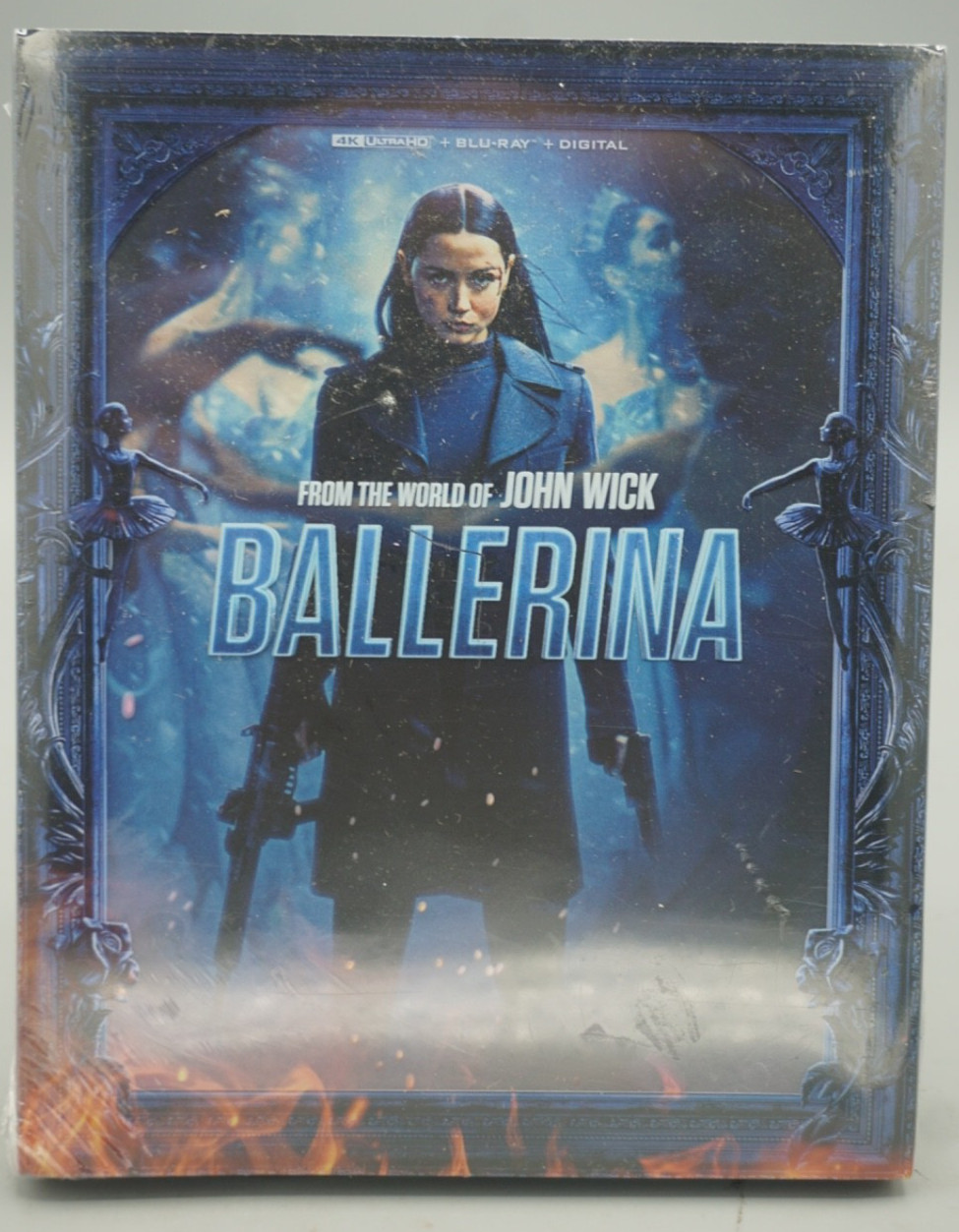 Ballerina: From World of John Wick 4K Steelbook Damaged Steelbook Free Shipping