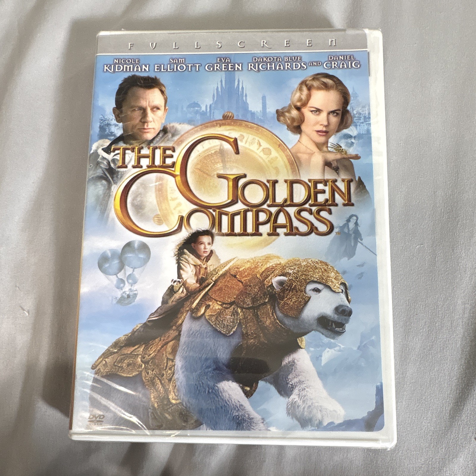 New Line The Golden Compass (2008) DVD Full Screen PG-13 Kidman Craig 113 min