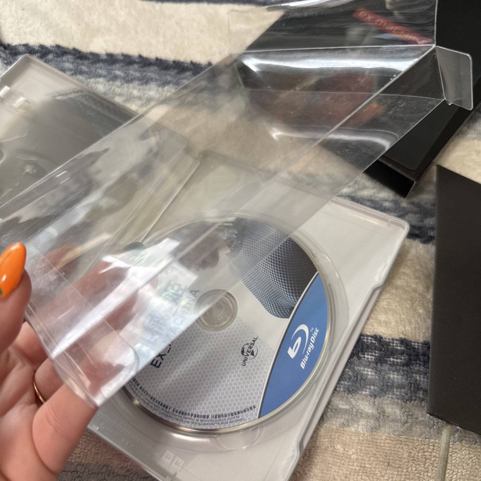 Ex Machina SteelBook Blu-ray (HD ZETA)[2015] No Dent – FULL SLIP LENTICULAR !