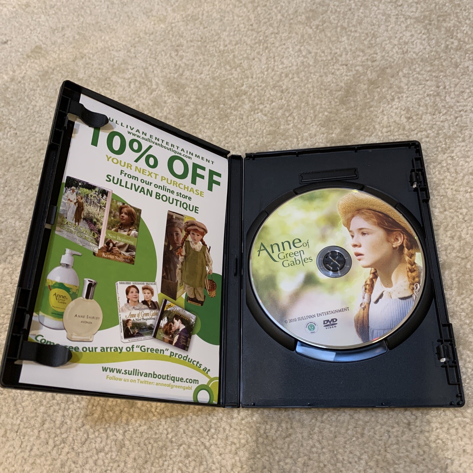 Anne of Green Gables Complete Four Part Collection DVD Set 5 Discs 18 Hours