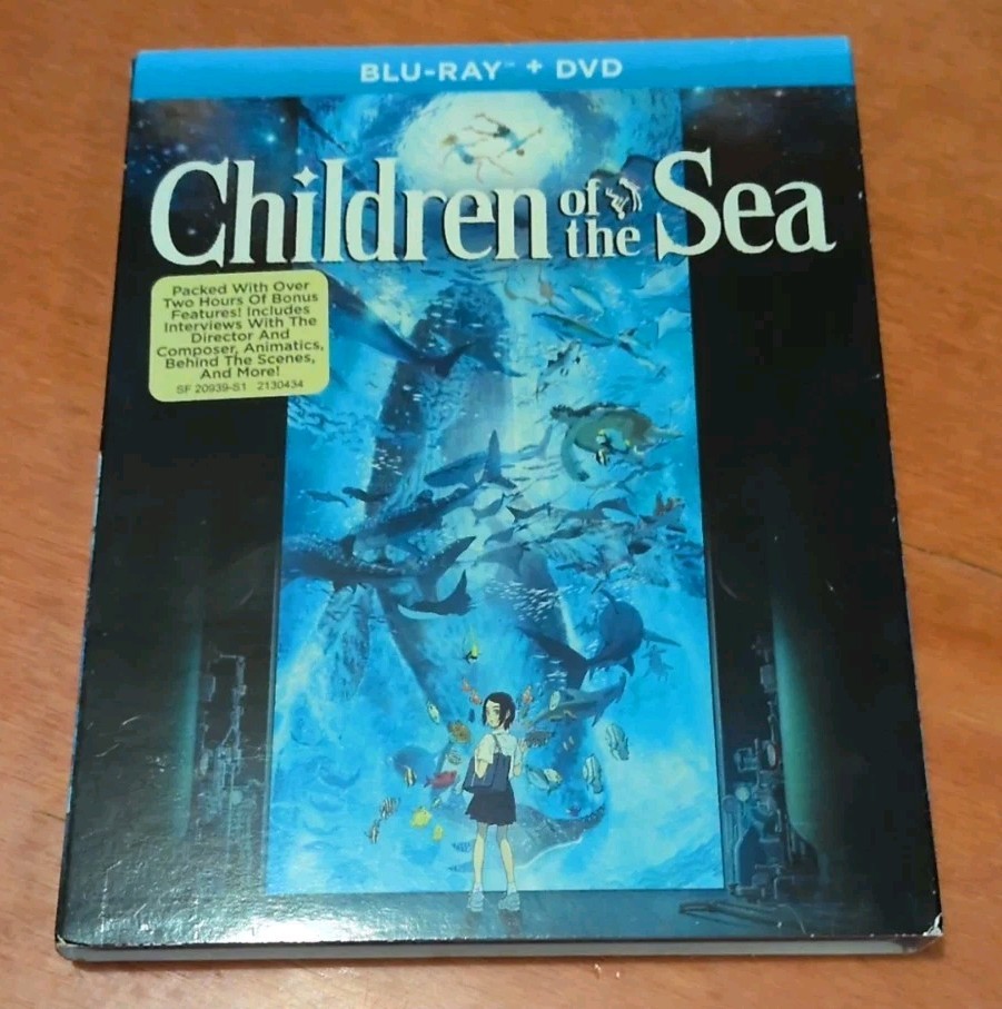 Children Of The Sea Blu-ray GKIDS Ayumu Watanabe Joe Hisaishi Daisuke Igarashi