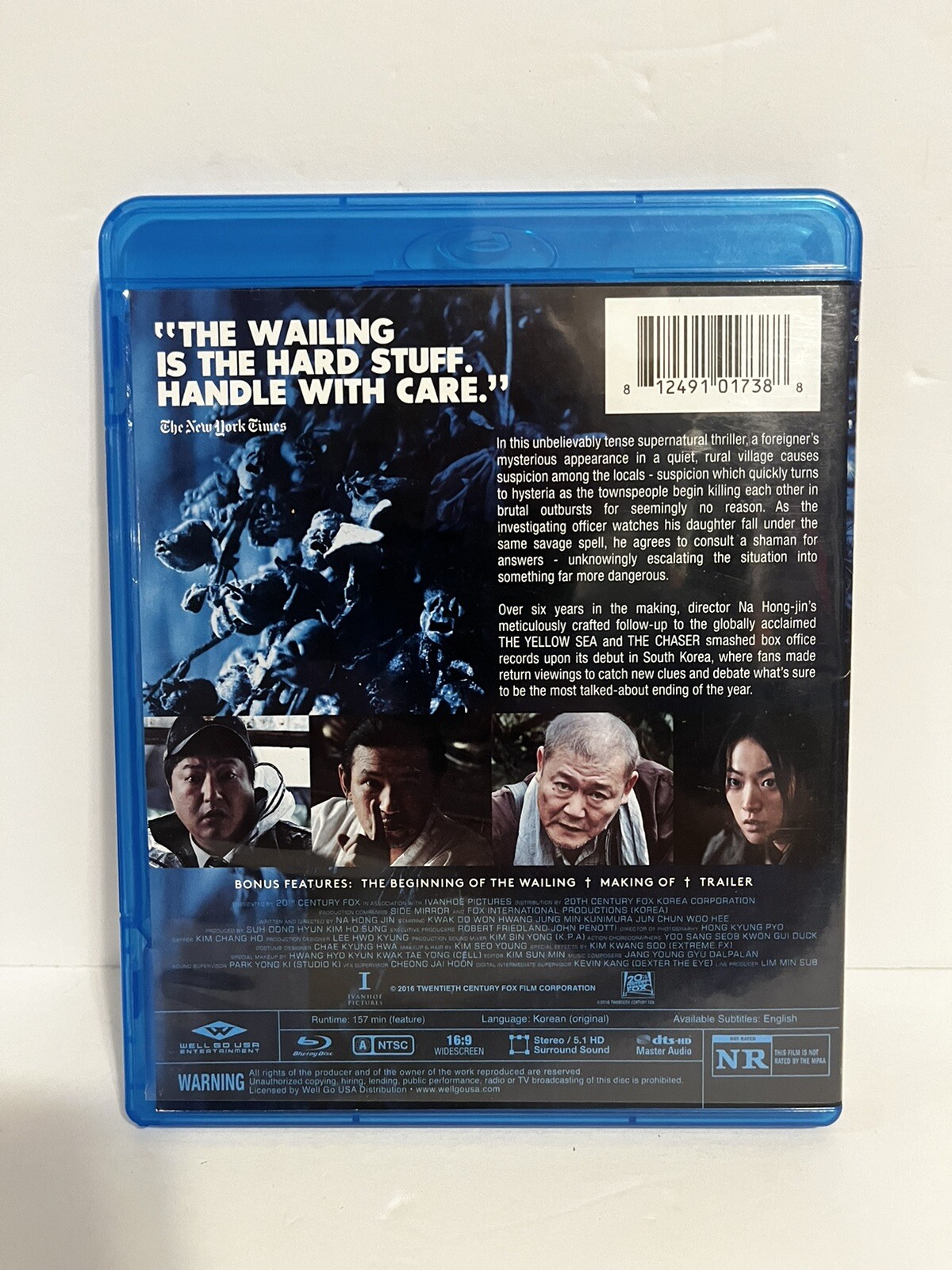 The Wailing (Blu-ray, 2016) Na hong jin