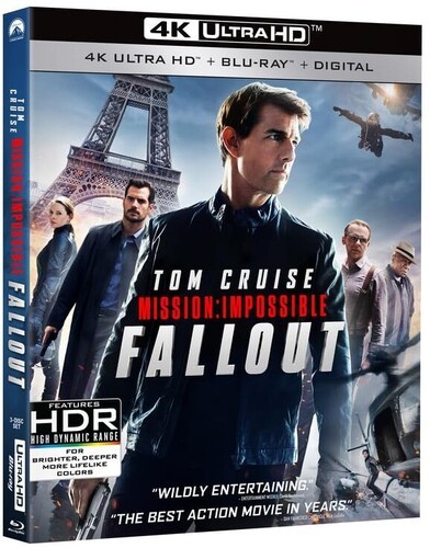 Mission: Impossible – Fallout [New 4K UHD Blu-ray] Dubbed, Subtitled, Widescre