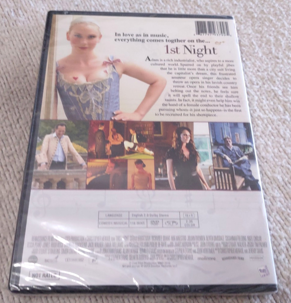 1st Night (DVD, 2013) Brand New Sealed Comedy Musical