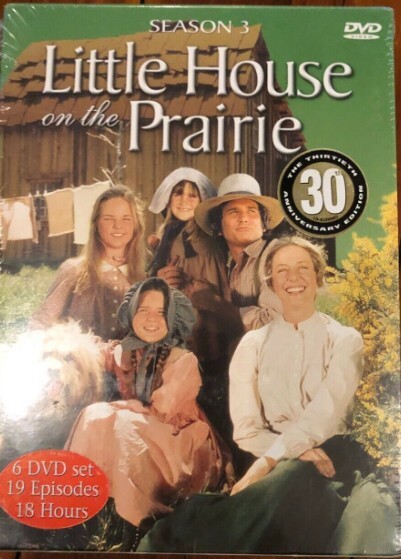 Season 3 – Collector’s Edition Little House on the Prairie – 6 DVD set 18 HOURS 