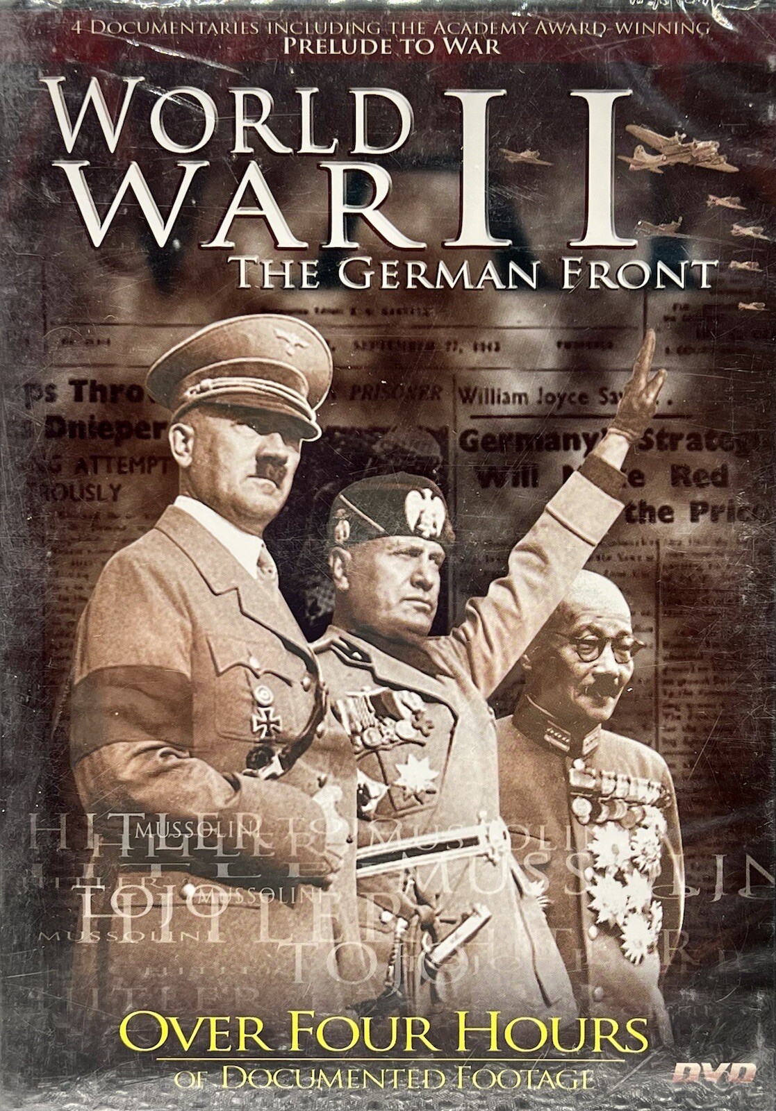World War II: The German Front – DVD – 4 Films – 4+ Hrs – Prelude To War + The