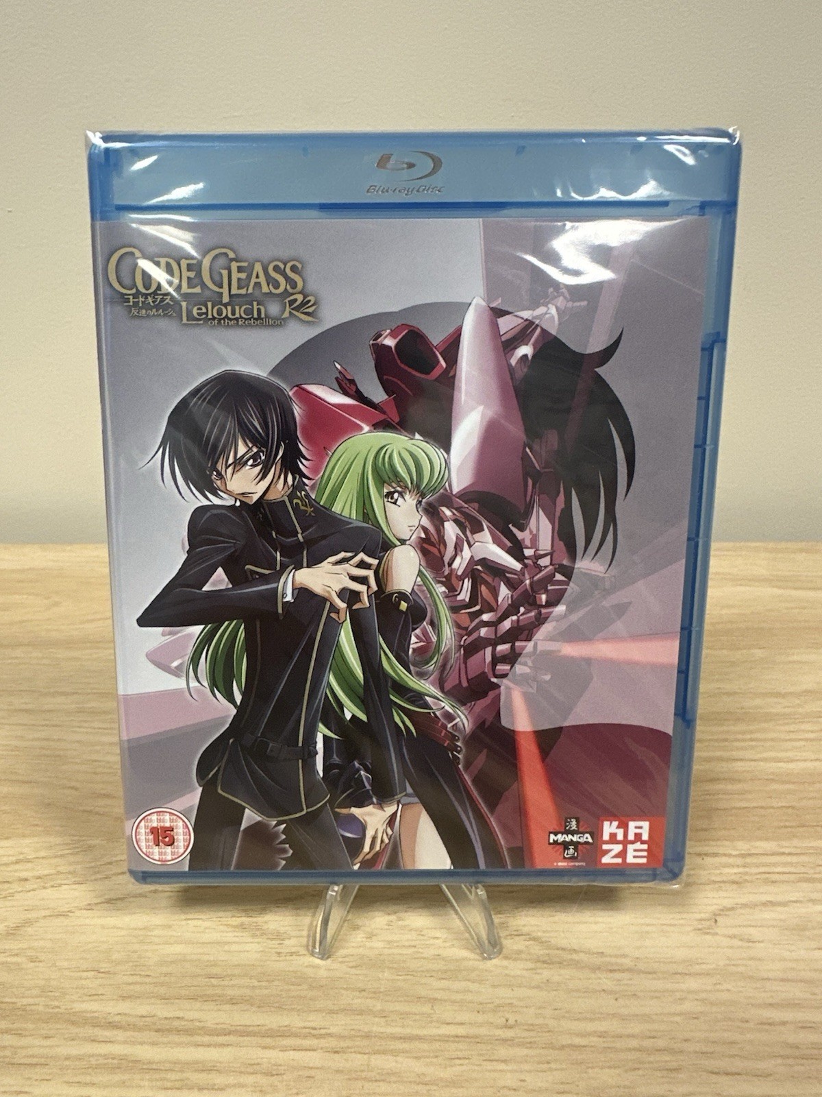 Code Geass Lelouch of the Rebellion Seasons 1 & 2 Blu-ray Region 2 – SEALED OOP