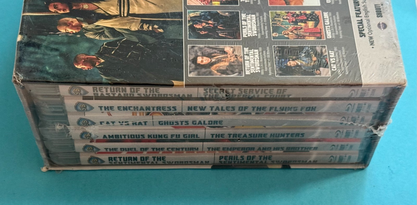 Shaw Brothers Classics Volume 8 Blu Ray U.S. Release BRAND NEW SEALED Shout