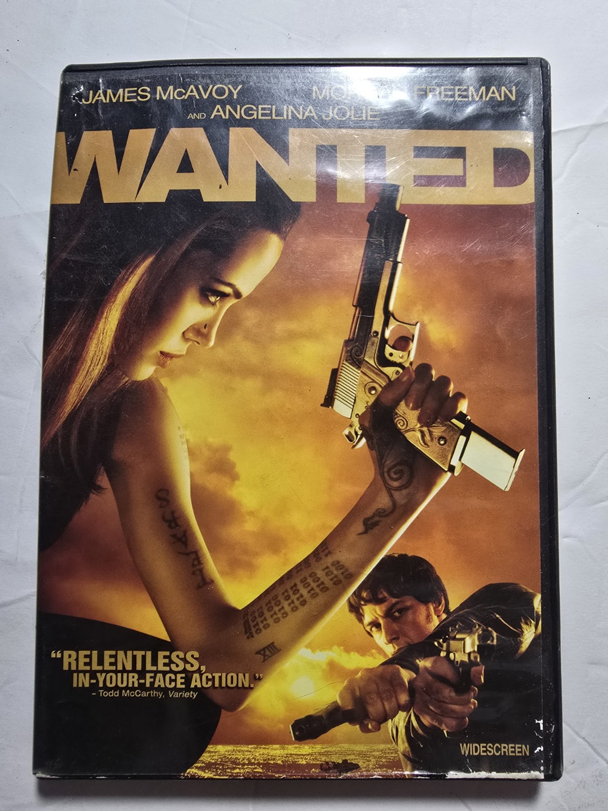 Universal Studios Wanted DVD Widescreen English R 2008 Tall Case 110 min
