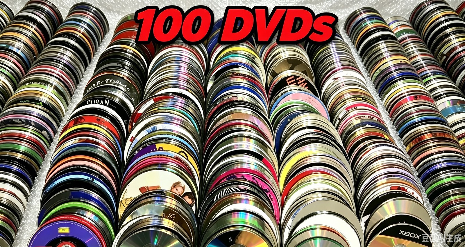 DVD Lot of 100 discs Comedy, Drama, Family, Horror, Romance, Action, tv & more