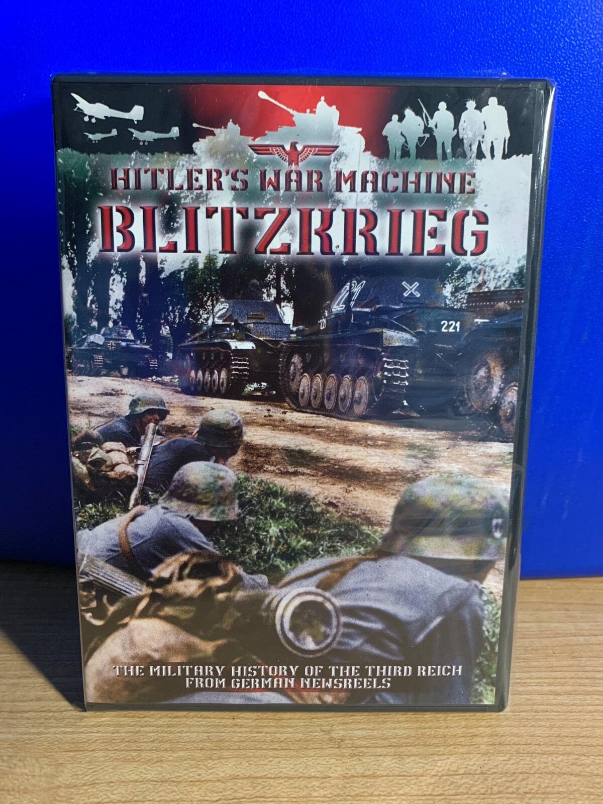 Blitzkrieg “Hitler’s War Machine” (DVD) .……..….BRAND NEW & SEALED!