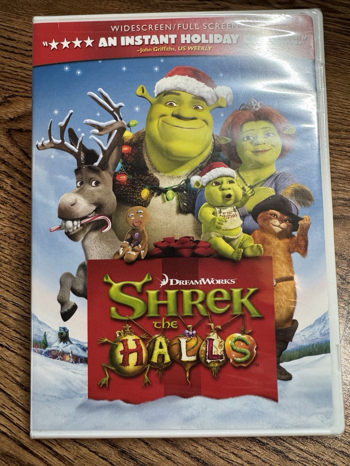 Shrek the Halls (DVD, 2007) Widescreen/Full Screen Versions Sealed