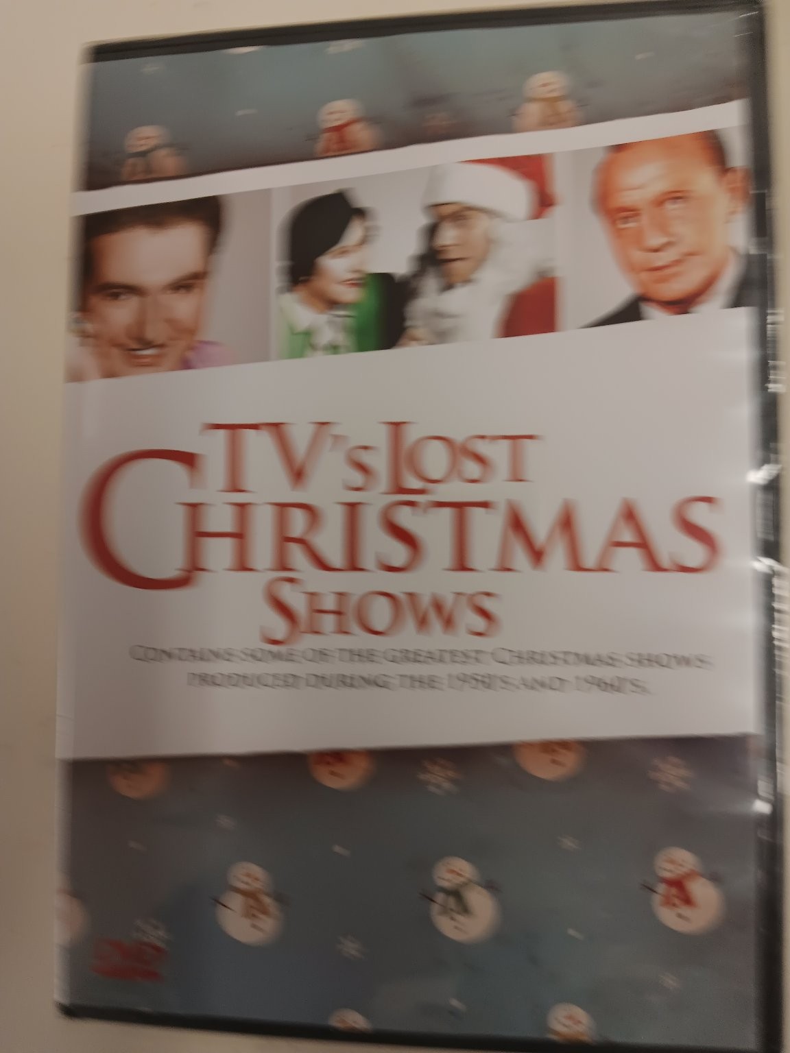 TV’s Lost Christmas Shows DVD 2011 Jack Benny Burns & Allen Dragnet