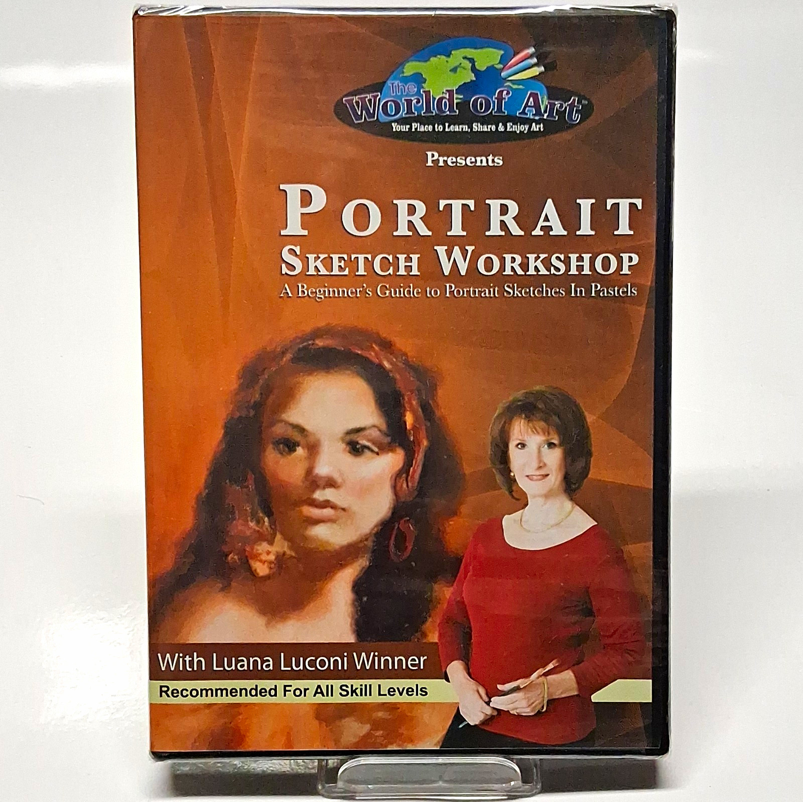 World of Art Portrait Sketch Workshop DVD WS Luana Luconi Winner 2009 31m