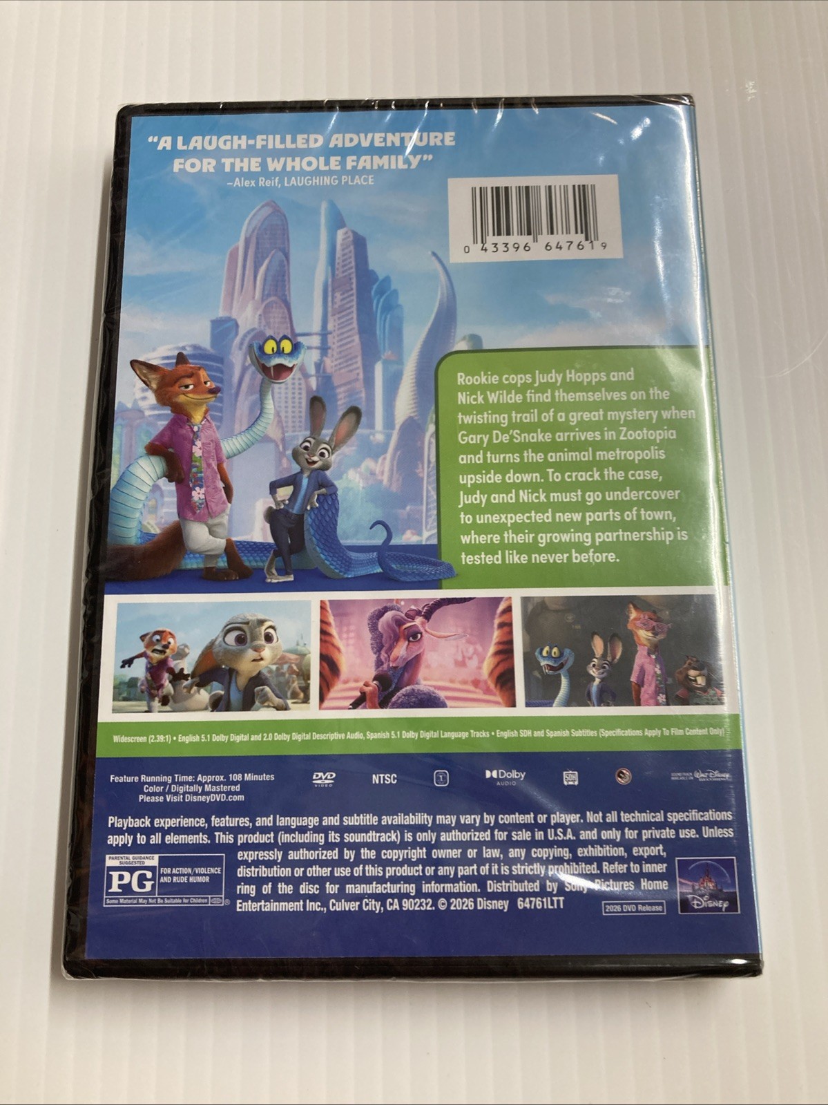 ZOOTOPIA 2 BRAND NEW AUTHENTIC U.S. RELEASE!! BEWARE OF CHEAP FAKES SOLD