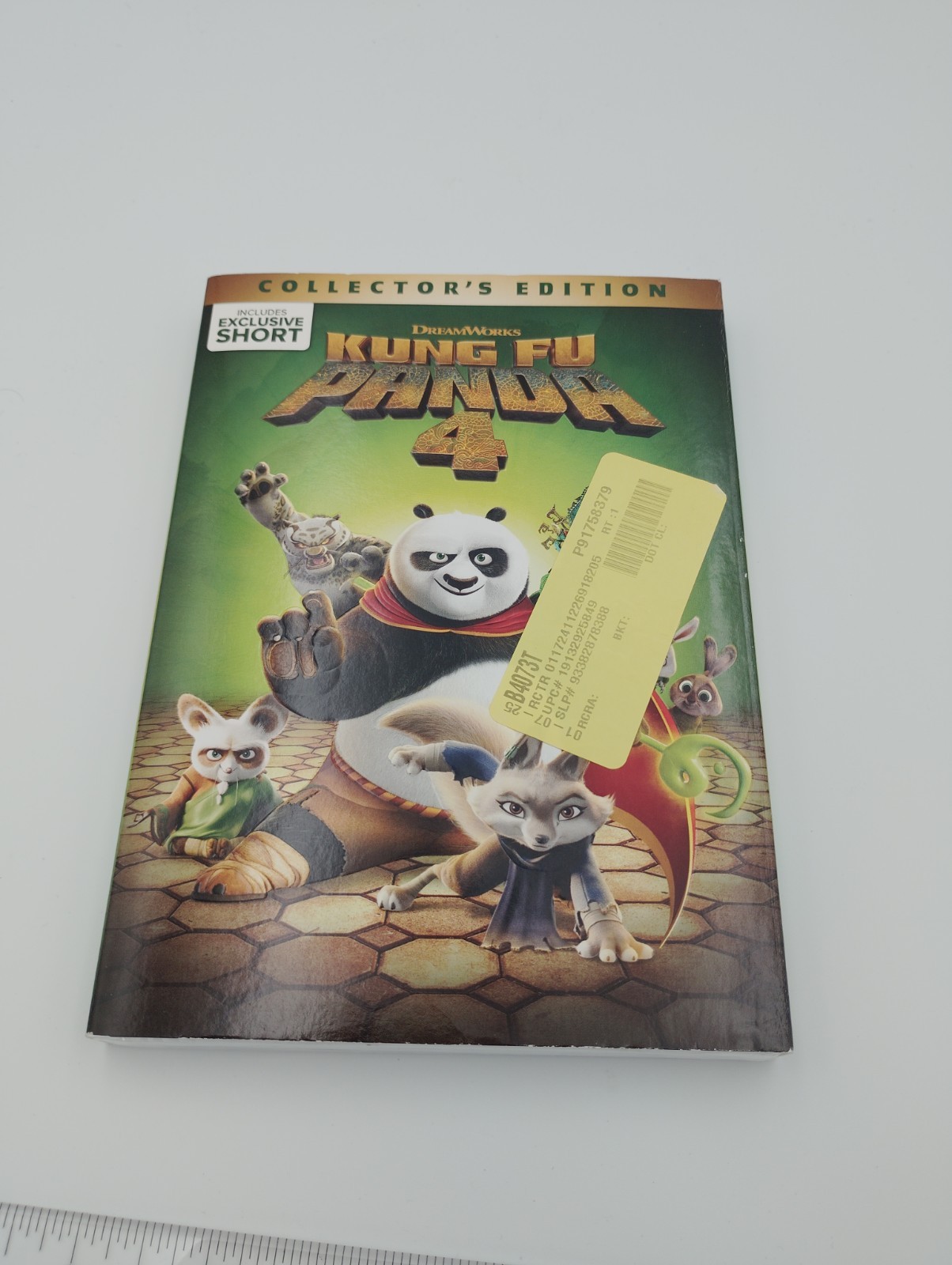 Kung Fu Panda 4 DVD 2024 Collector’s Edition Jack Black – New Sealed