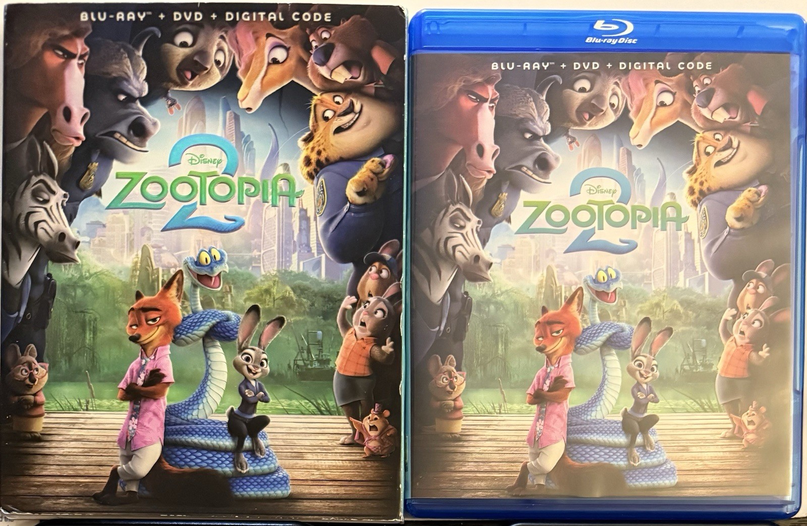 ZOOTOPIA 2 [Blu-ray / DVD 2026) With Slipcover Disney
