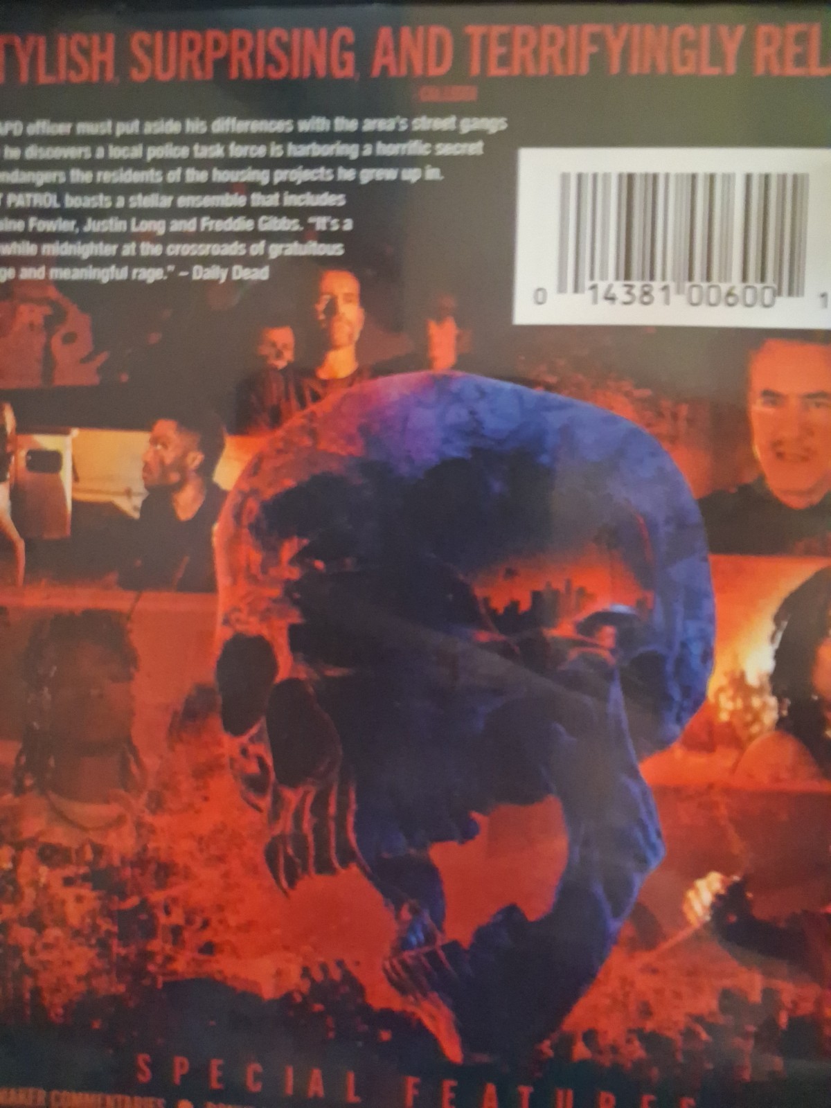 Night Patrol (2025) DVD Justin Long Shudder