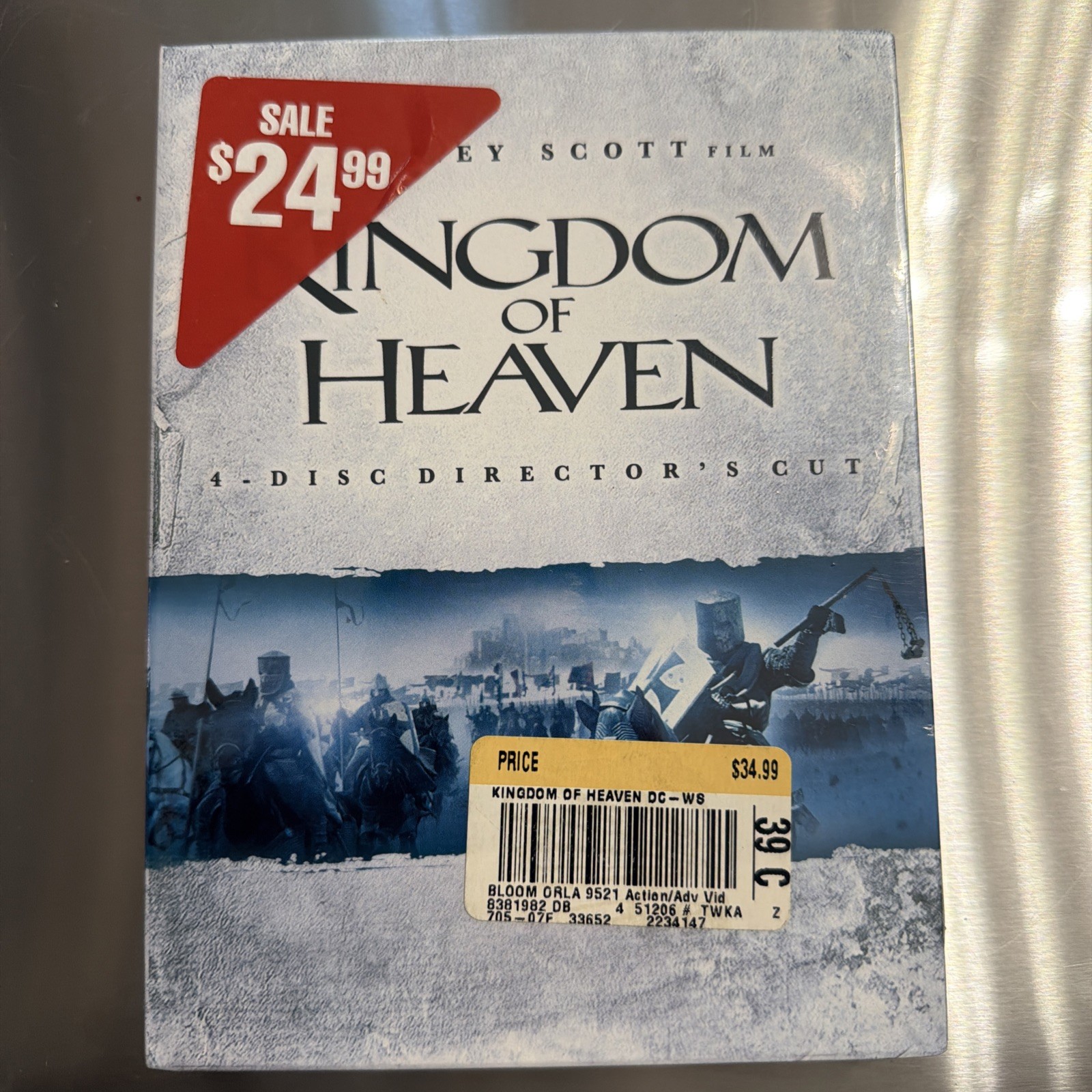 Kingdom of Heaven (DVD, 2006, 4-Disc Set, Directors Cut Widescreen) New Sealed