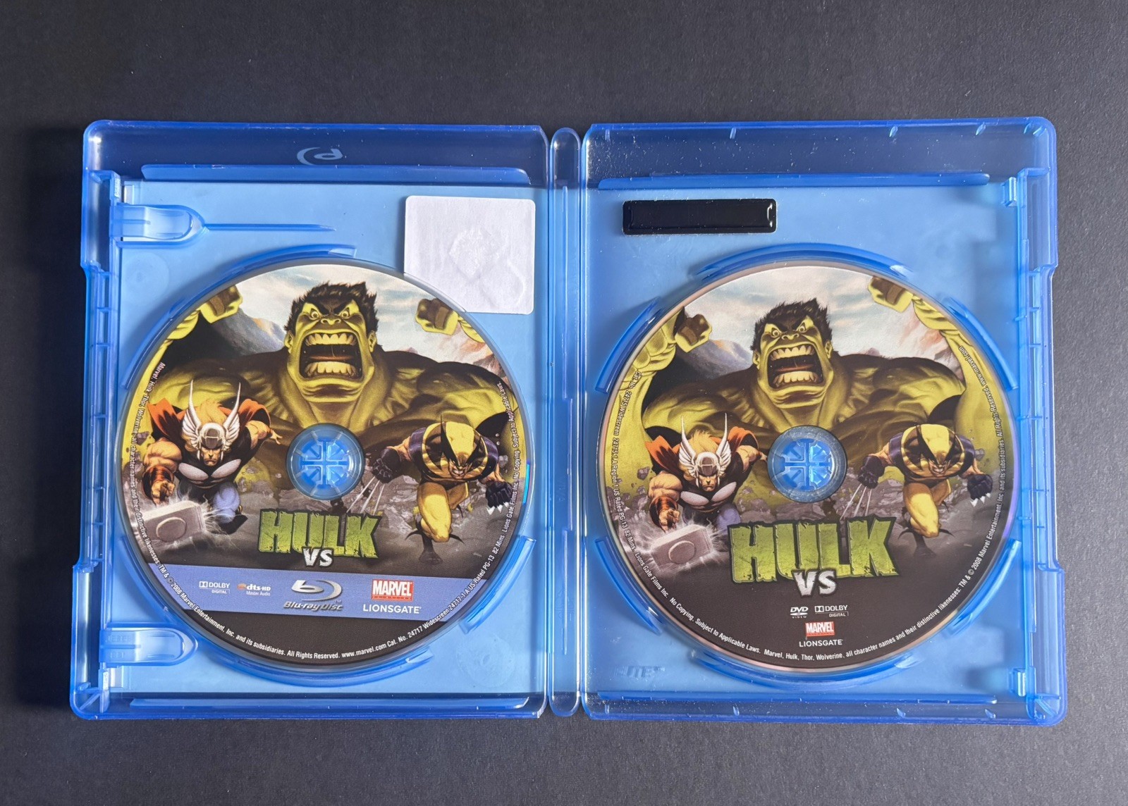 Hulk Vs. Thor / Hulk Vs. Wolverine (Blu-ray + DVD)