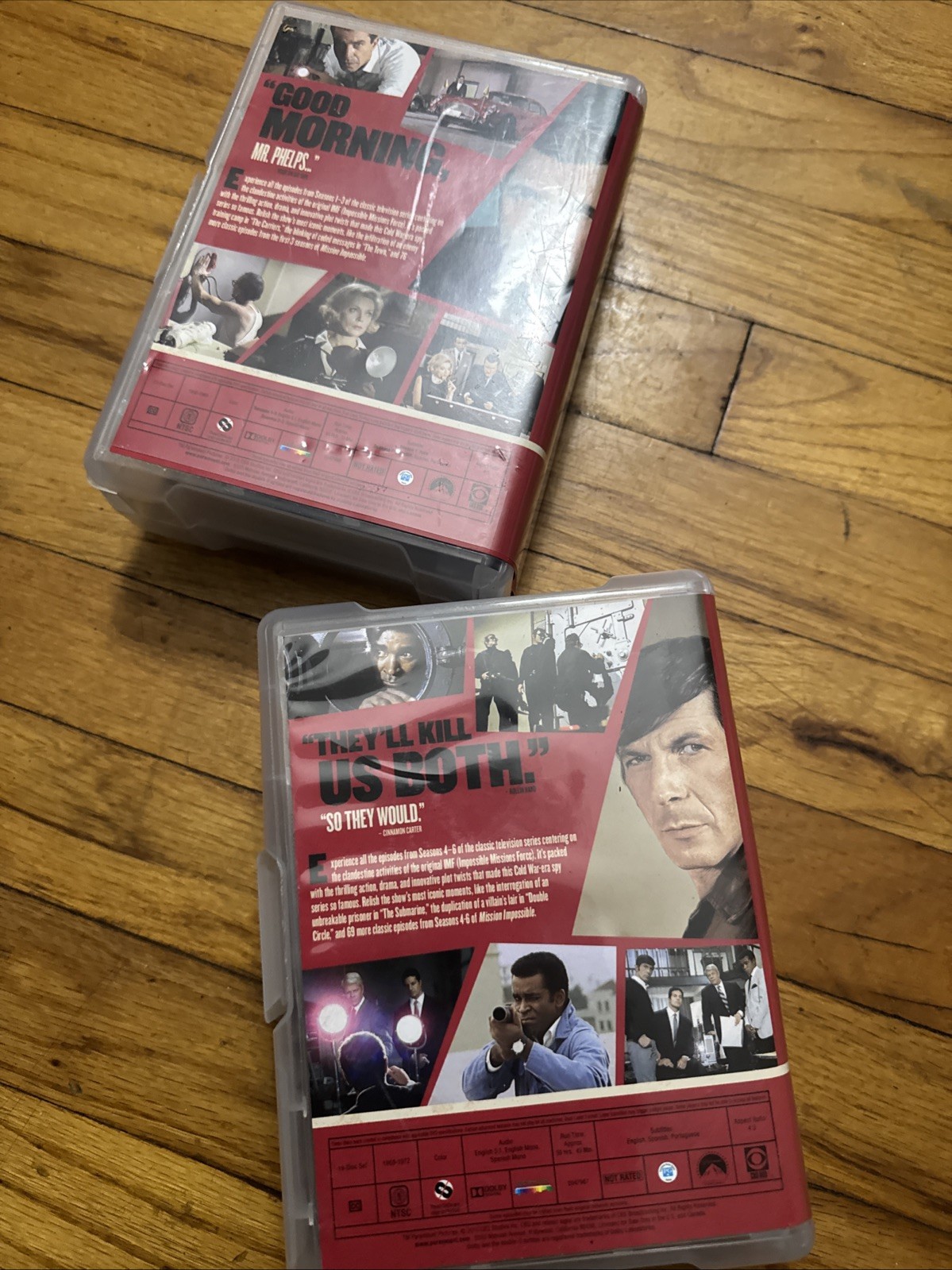 MISSION IMPOSSIBLE COMPLETE ORIGINAL TELEVISION SERIES DVD 1 2 3 4 5 6
