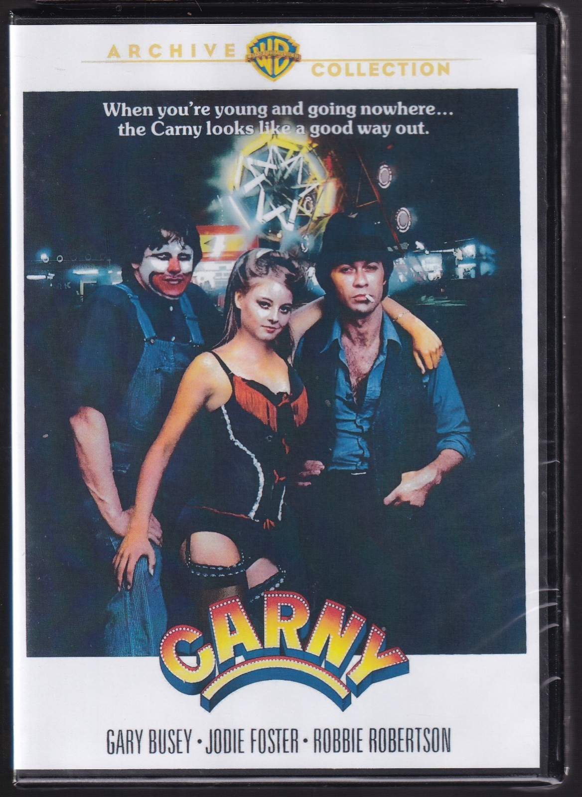 Carny – 1980 – DVD – Jodie Foster, Gary Busey, Robby Robertson – NEW