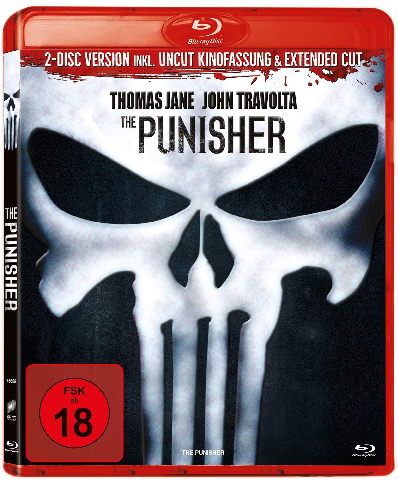 THE PUNISHER *EXTENDED EDITION* (UNCUT / 2 Discs / 2004) (Blu-ray) (UK IMPORT)