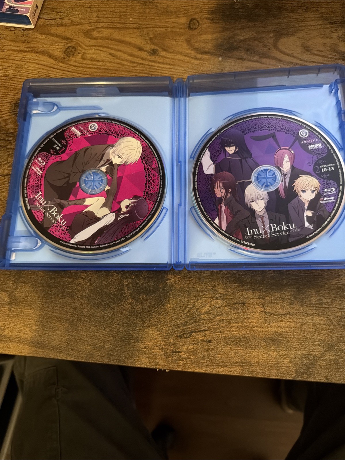 Inu X Boku Secret Service: Complete Collection Blu-ray 2-Disc Set RARE OOP