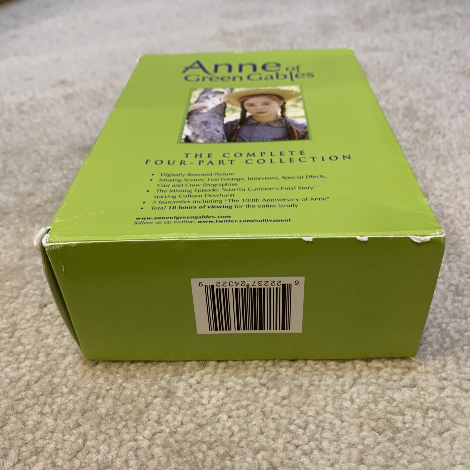 Anne of Green Gables Complete Four Part Collection DVD Set 5 Discs 18 Hours