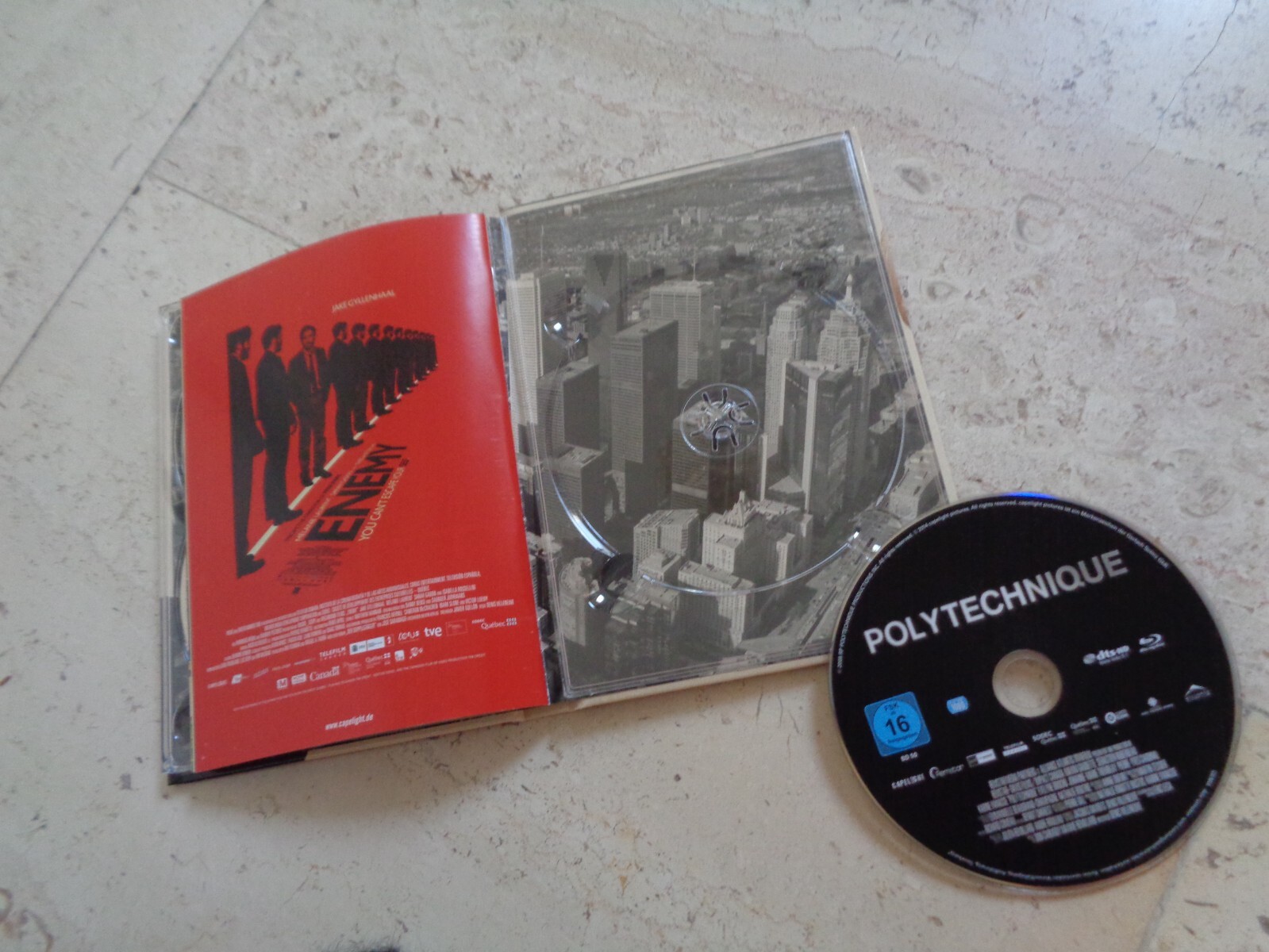 ENEMY & Polytechnique OOP Denis Villeneuve BluRay Digibook 3Disc Jake Gyllenhaal