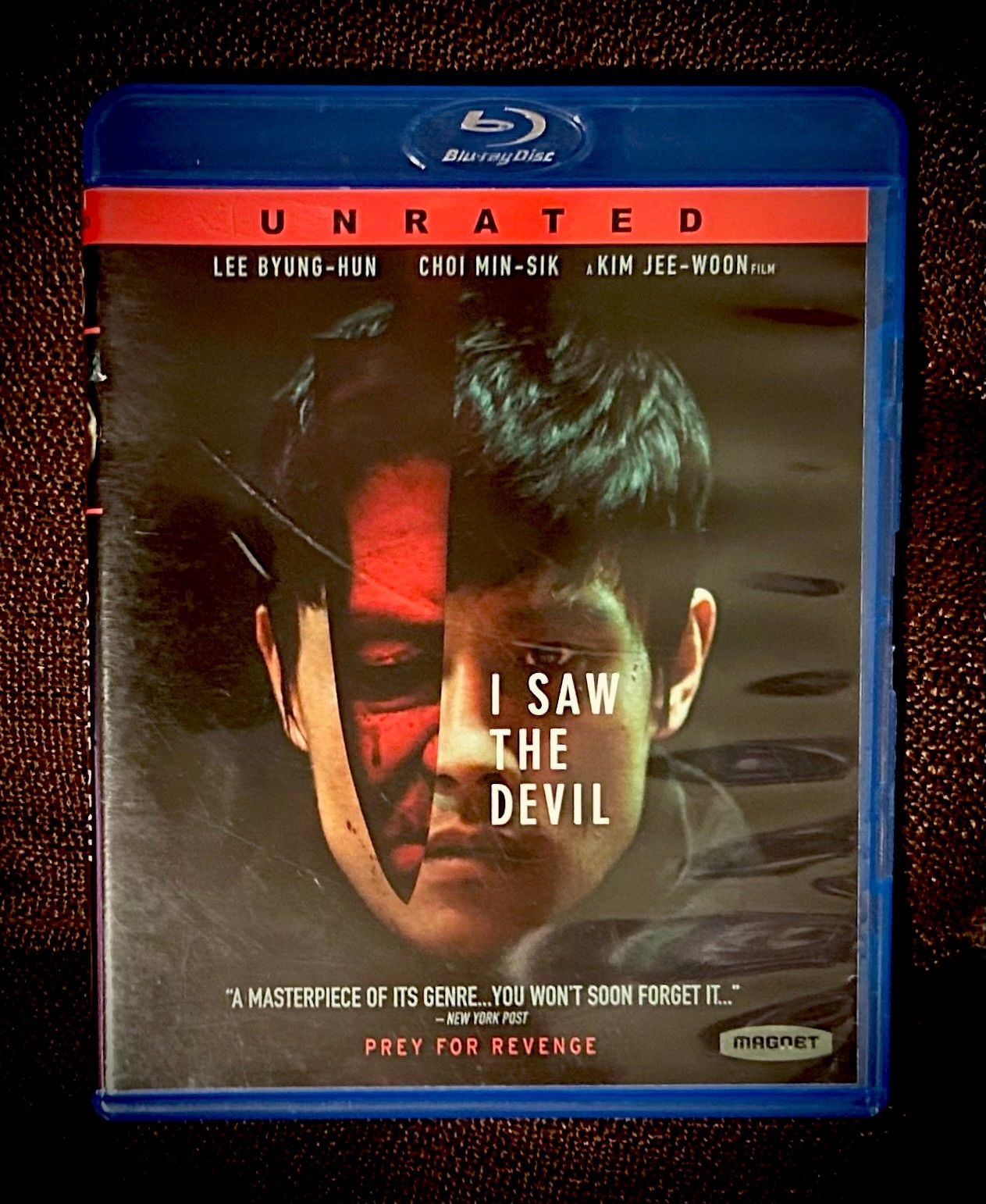 I Saw the Devil (2010) 👹 Blu-ray 🔪 Unrated Edition ***RARE & O.O.P.!***