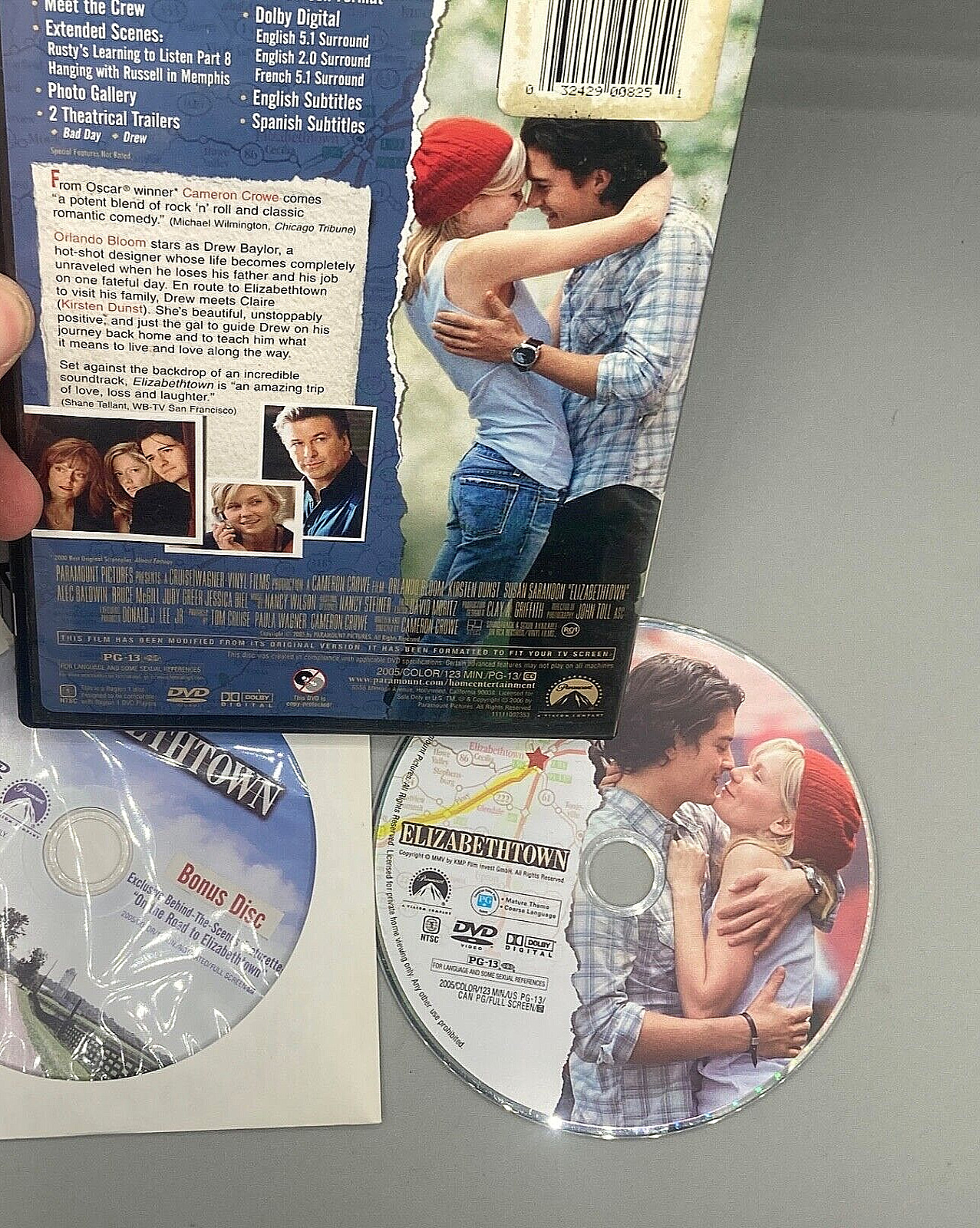 Elizabethtown (2005), DVD Movie, Paramount Home Ent. 2 Discs (2006),Dir. C Crowe