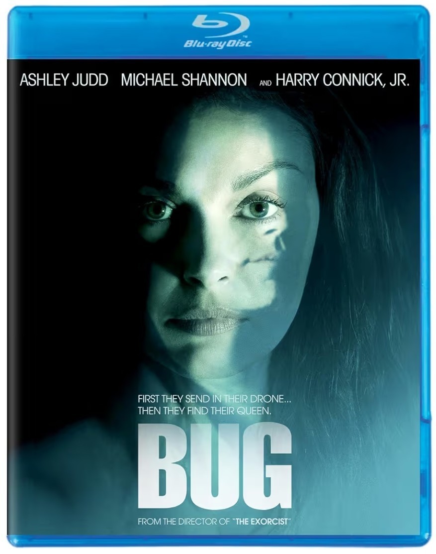 Bug (2006) Blu-ray With Slipcover ~ Kino Lorber ~ Ashley Judd, Harry Connick Jr