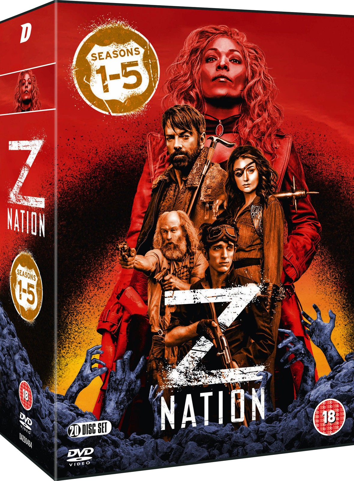 Z Nation: Season 1-2-3-4-5 Box Set (DVD) (UK IMPORT)