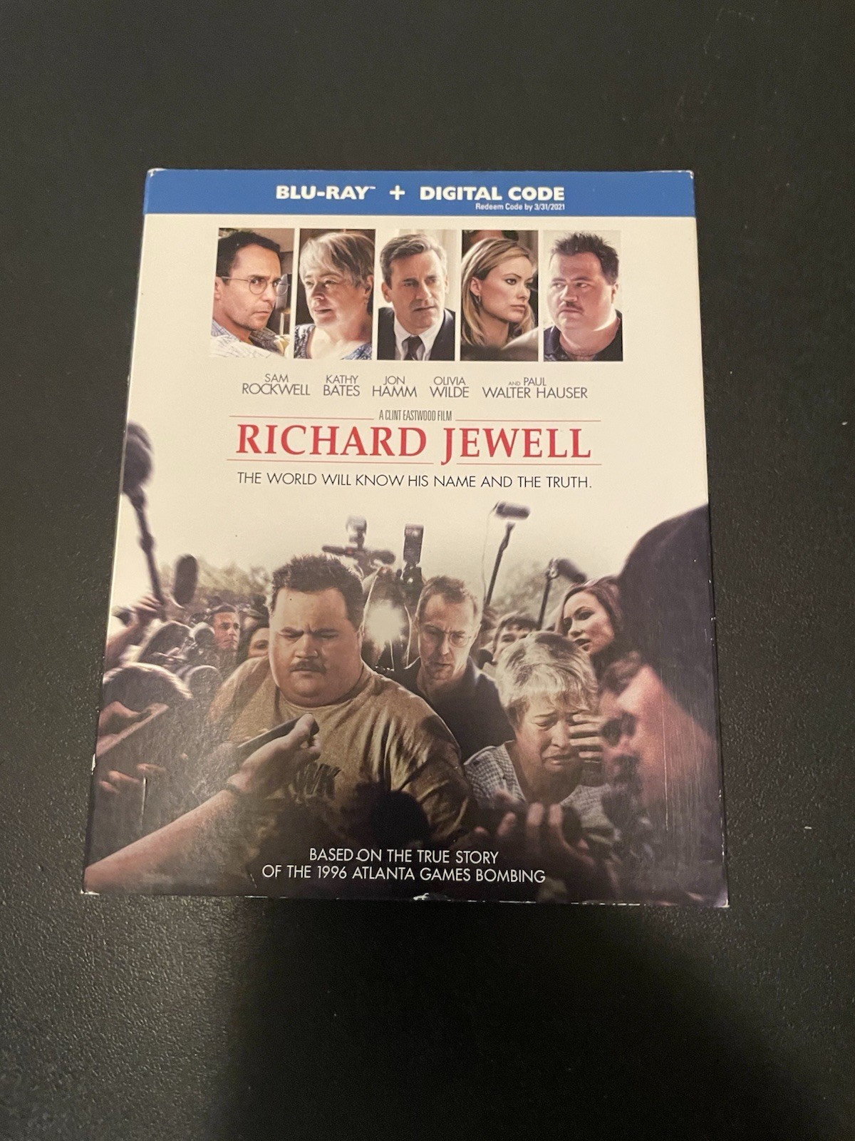Richard Jewell Blu-ray w/ Digital Copy & Subtitles Clint Eastwood Rockwell